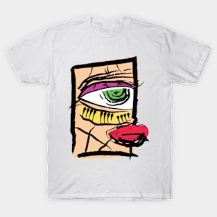 Abstract Diva T-Shirt